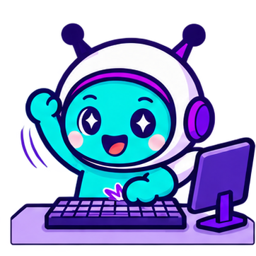 PING STATION mascot